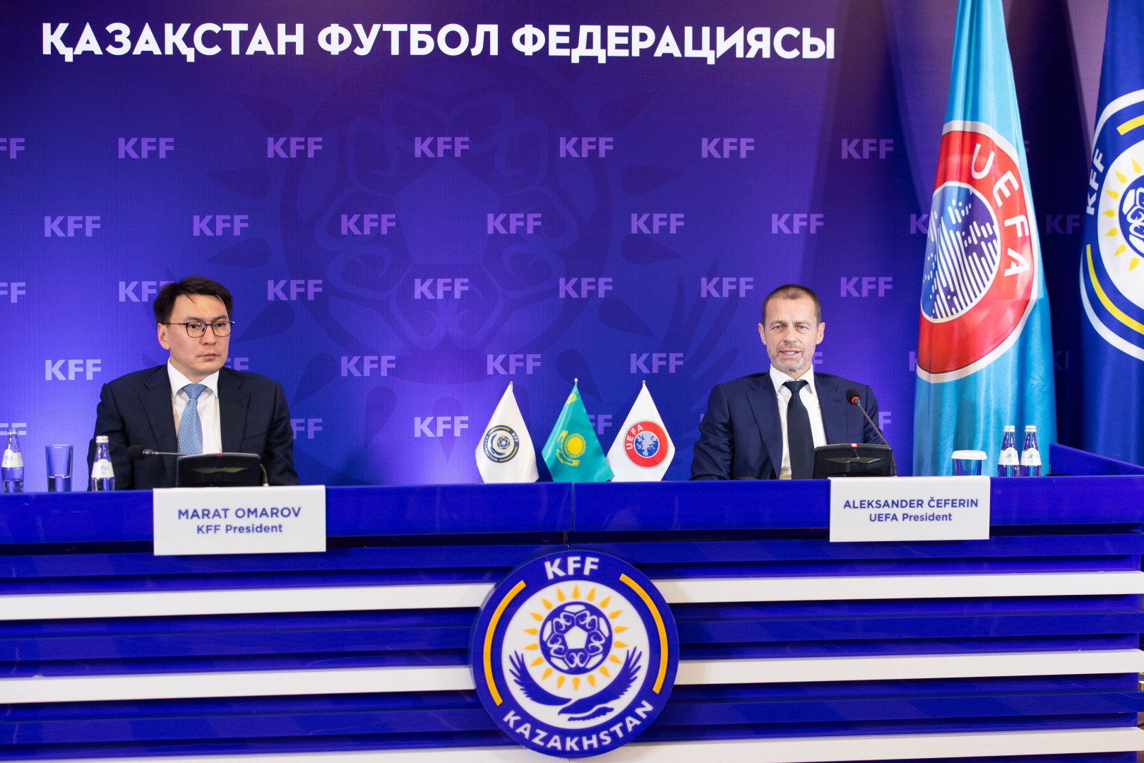 Александер Чеферин: УЕФА будет больше помогать и вкладывать в развитие казахстанского футбола