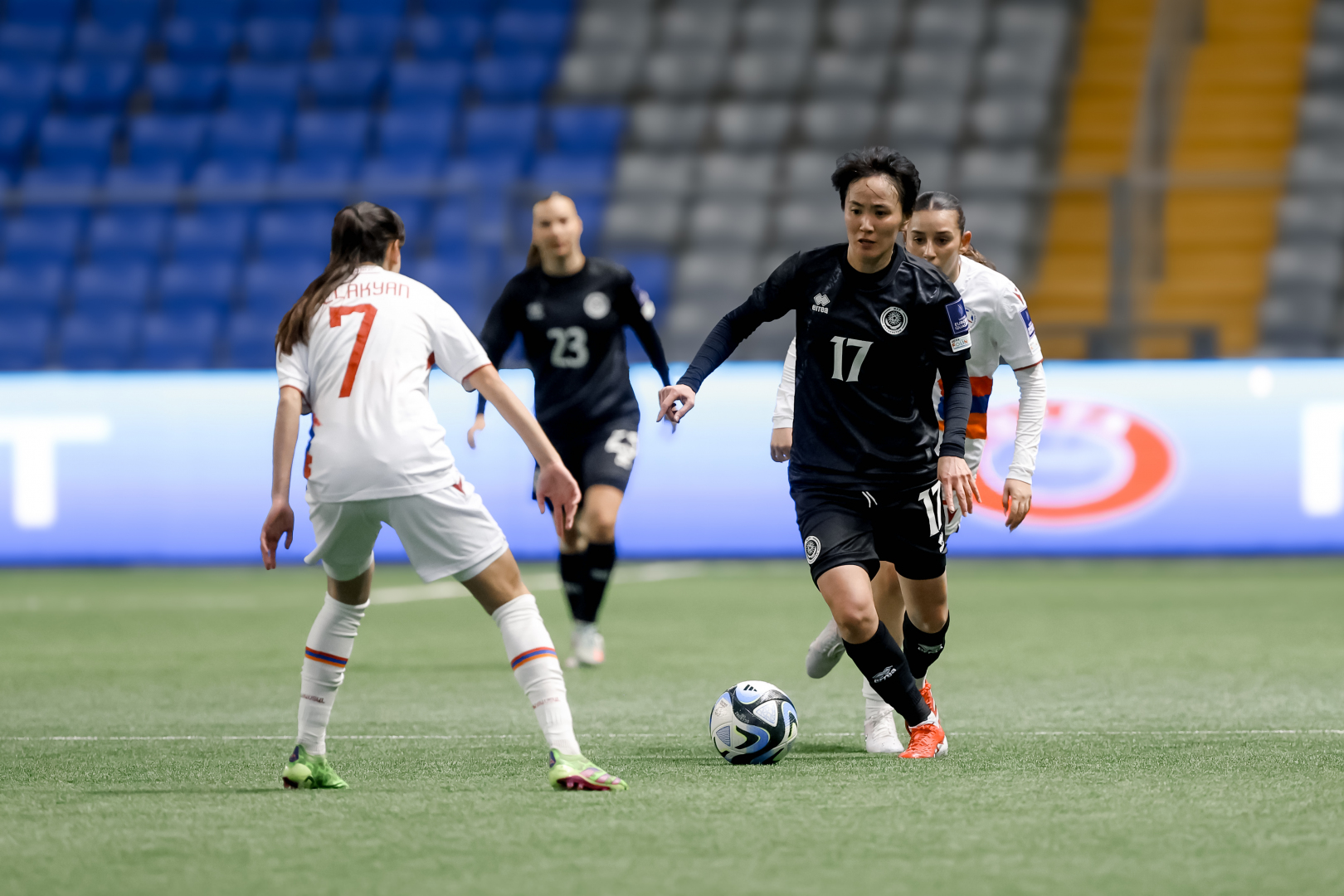 Женская сборная Казахстана стартовала с победы в квалификации к ЧМ 2027