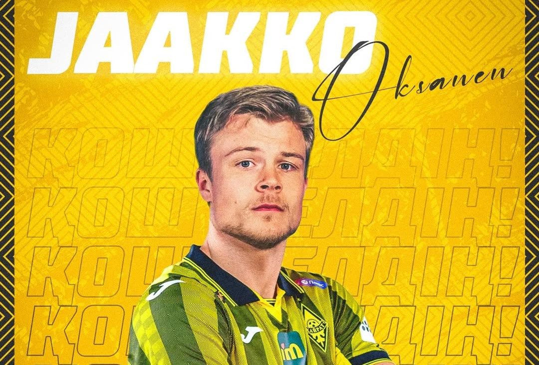Яакко Оксанен – игрок «Кайрата»